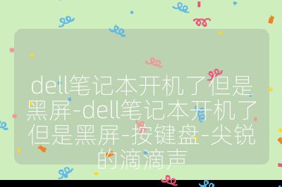 dell笔记本开机了但是黑屏-dell笔记本开机了但是黑屏-按键盘-尖锐的滴滴声