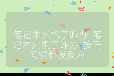 笔记本死机了咋办-笔记本死机了咋办-按任何键都没反应